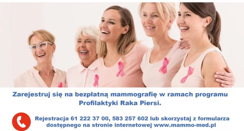 Krasne: Bezpłatna mammografia