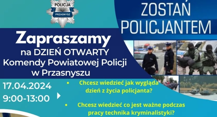 Dzień Otwarty przasnyskiej Komendy Policji