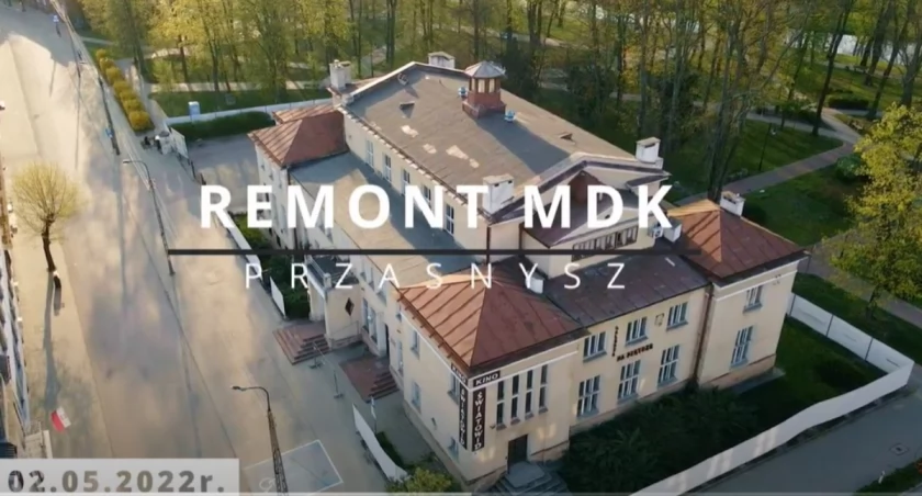 Etapy Remontu MDK im. Stanisława Ostoi-Kotkowskiego w Przasnyszu [wideo]
