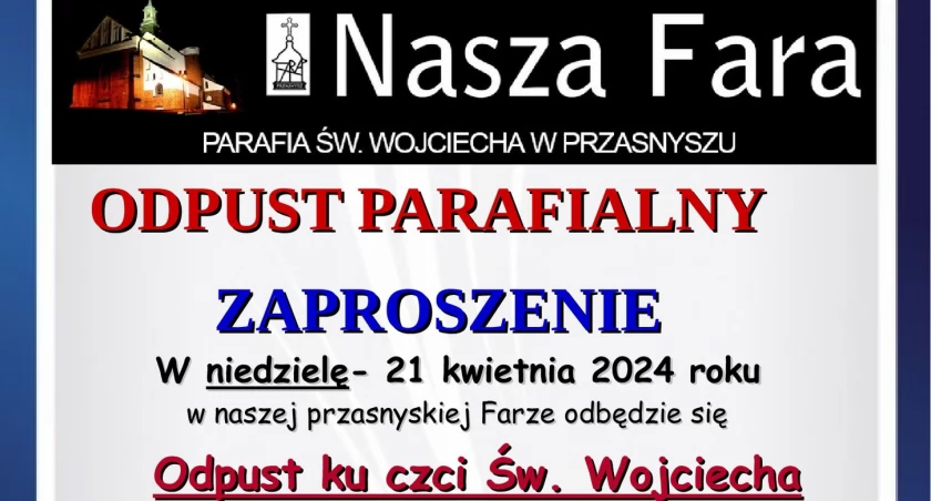 Odpust parafialny w przasnyskiej Farze