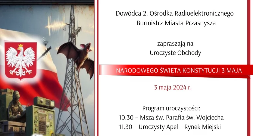 Uroczystości upamiętniające 233. rocznicę Uchwalenia Konstytucji 3 Maja 