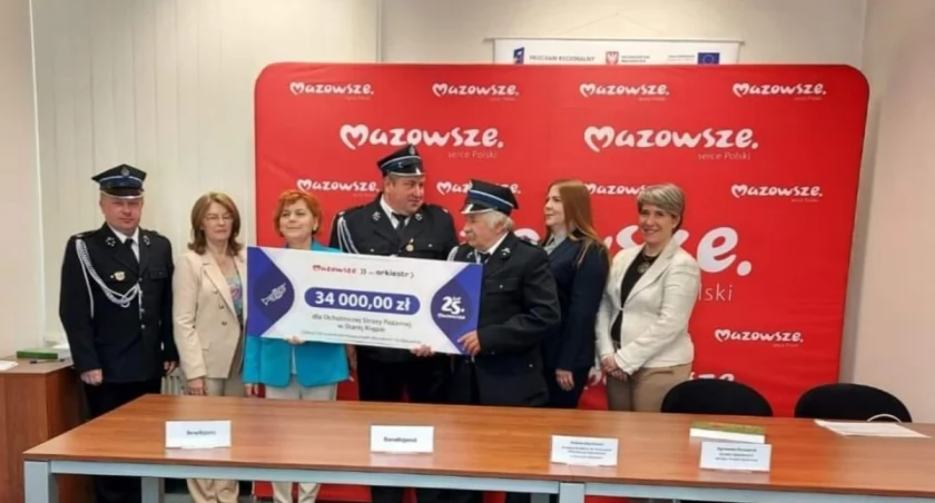 OSP w Starej Krępie z dofinansowaniem dla Młodzieżowej Orkiestry Dętej