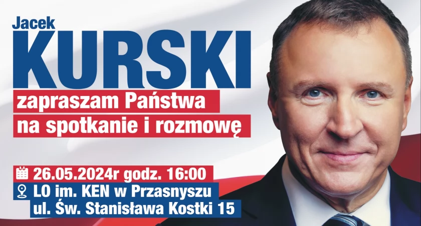Spotkanie z mieszkańcami i kandydatem w wyborach do Parlamentu Europejskiego
