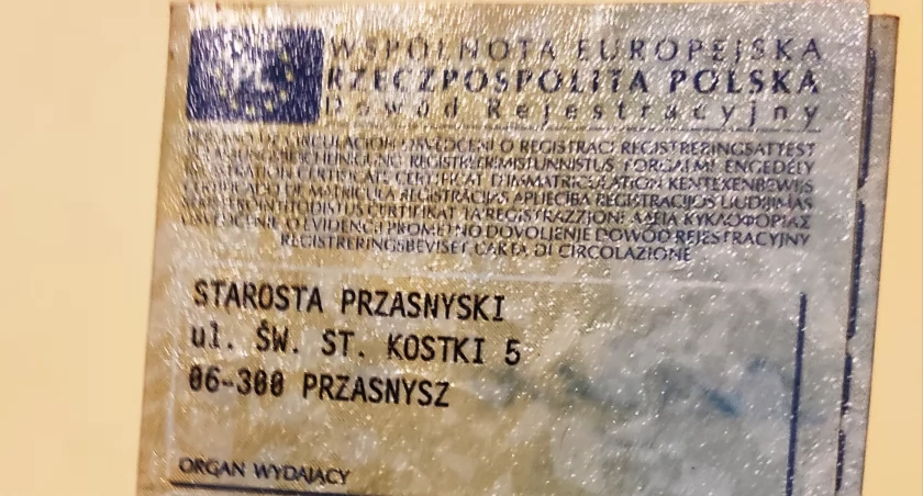 Uwaga. Zmiana przepisów w zakresie badań technicznych pojazdów oraz zasad zatrzymania dowodu rejestracyjnego