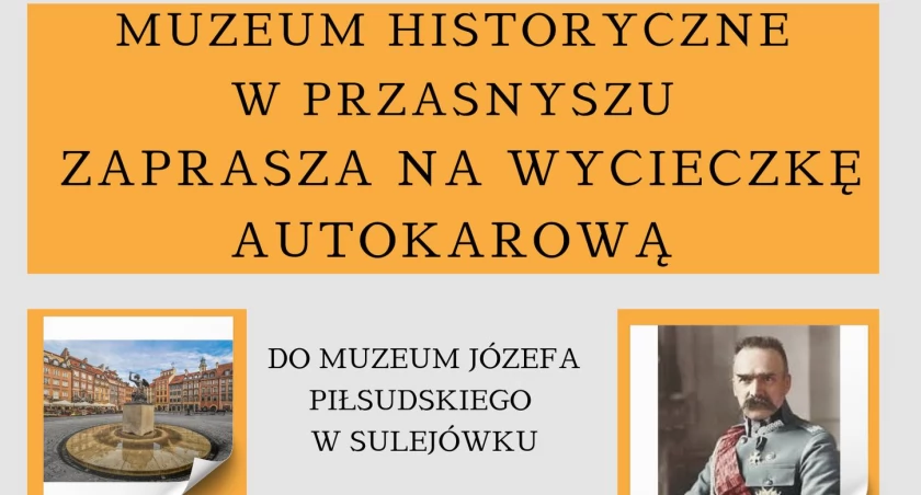 Wycieczka autokarowa do muzeum - zaproszenie