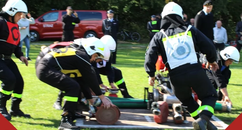 Gminne Zawody Sportowo-Pożarnicze w Krasnem