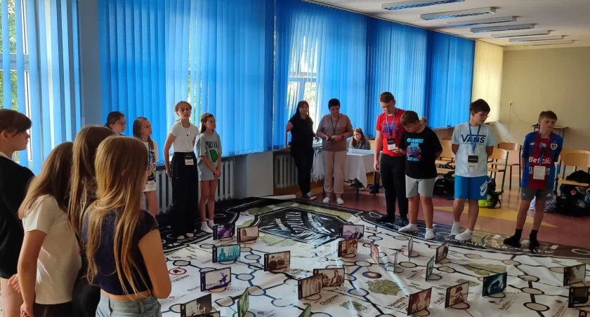 Gra edukacyjna Stopklatka. Opowieści z Północnego Mazowsza zawitała do Chorzel