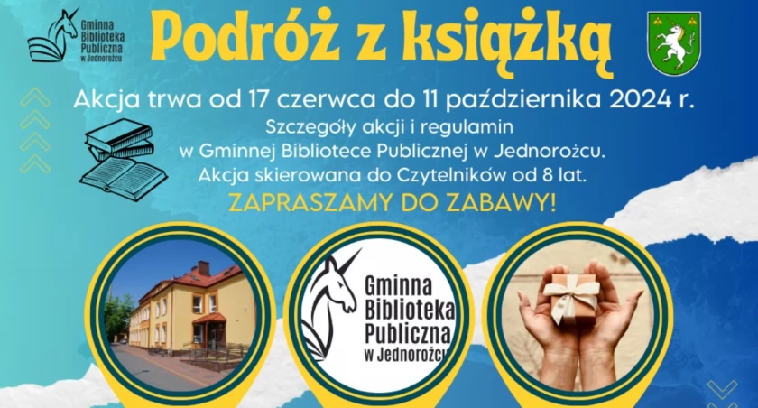 Akcja Podróż z książką w Jednorożcu