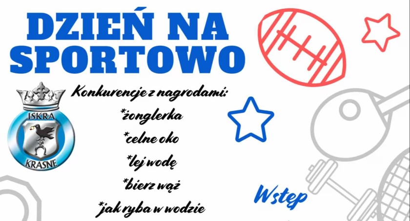 Dzień na sportowo w Krasnem