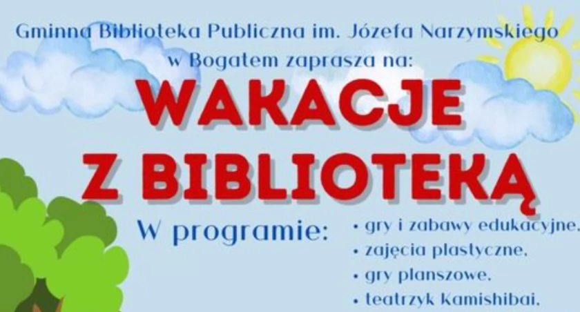 Wakacje z Biblioteką w Bogatem
