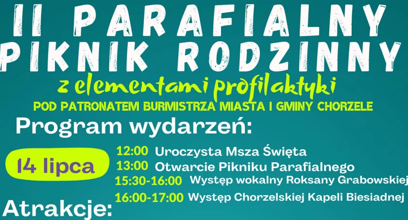 II Parafialny Piknik Rodzinny w Duczyminie