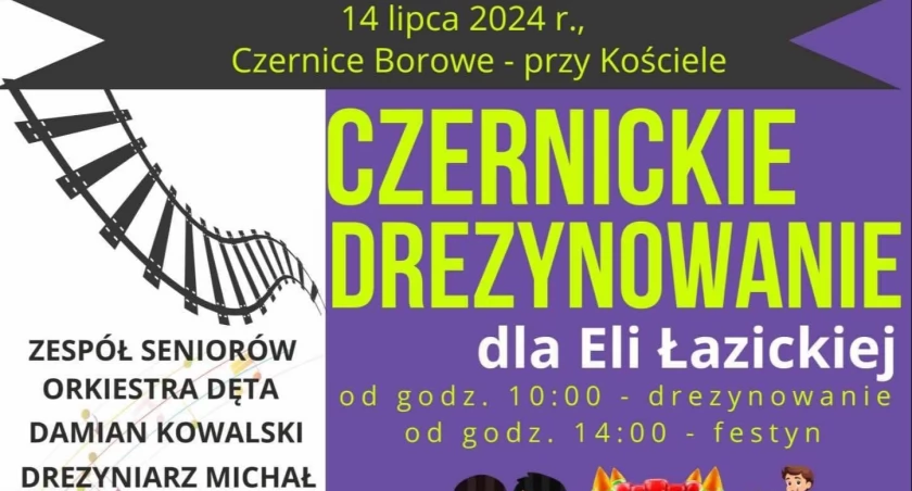 Czernickie drezynowanie dla Eli