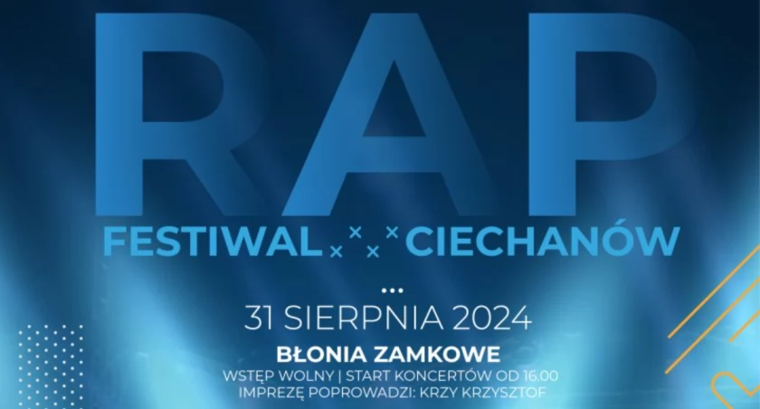 Rap Festiwal Ciechanów 2024. Znamy wykonawców