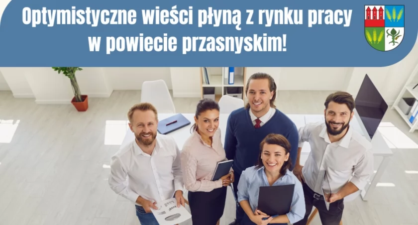 Optymistyczne wieści płyną z rynku pracy w powiecie przasnyskim