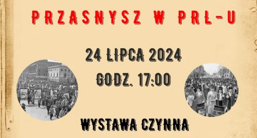 Wernisaż wystawy PRZASNYSZ w PRL-u