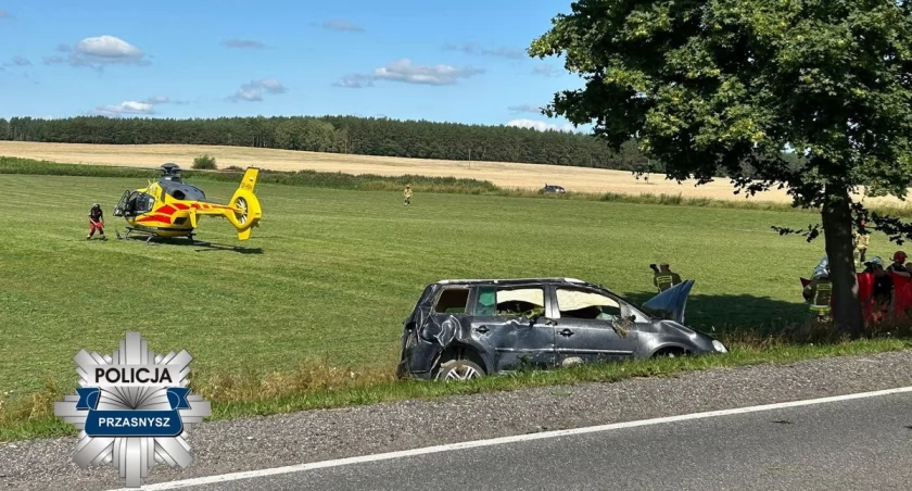 Nie ustąpił pierwszeństwa przejazdu.