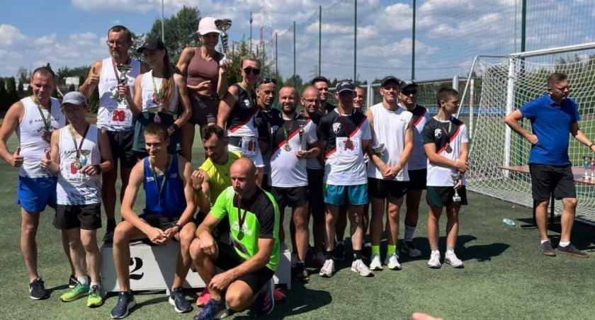 Biegowe zmagania  zawodników KS Przaśnik