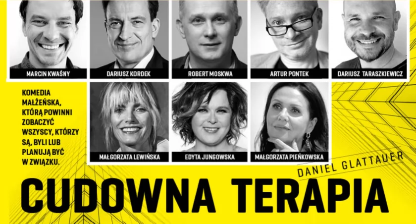 Cudowna Terapia - zaproszenie na spektakl