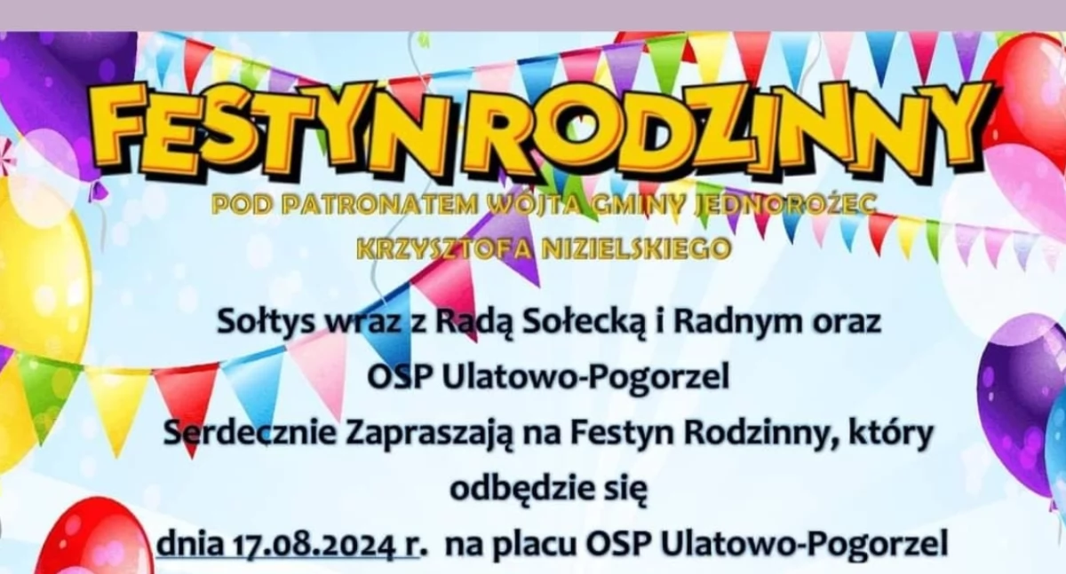 Festyn Rodzinny w Ulatowo-Pogorzel