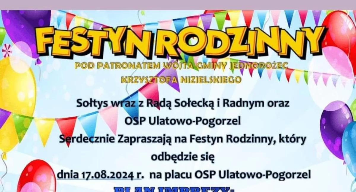 Festyn Rodzinny w Ulatowo-Pogorzel