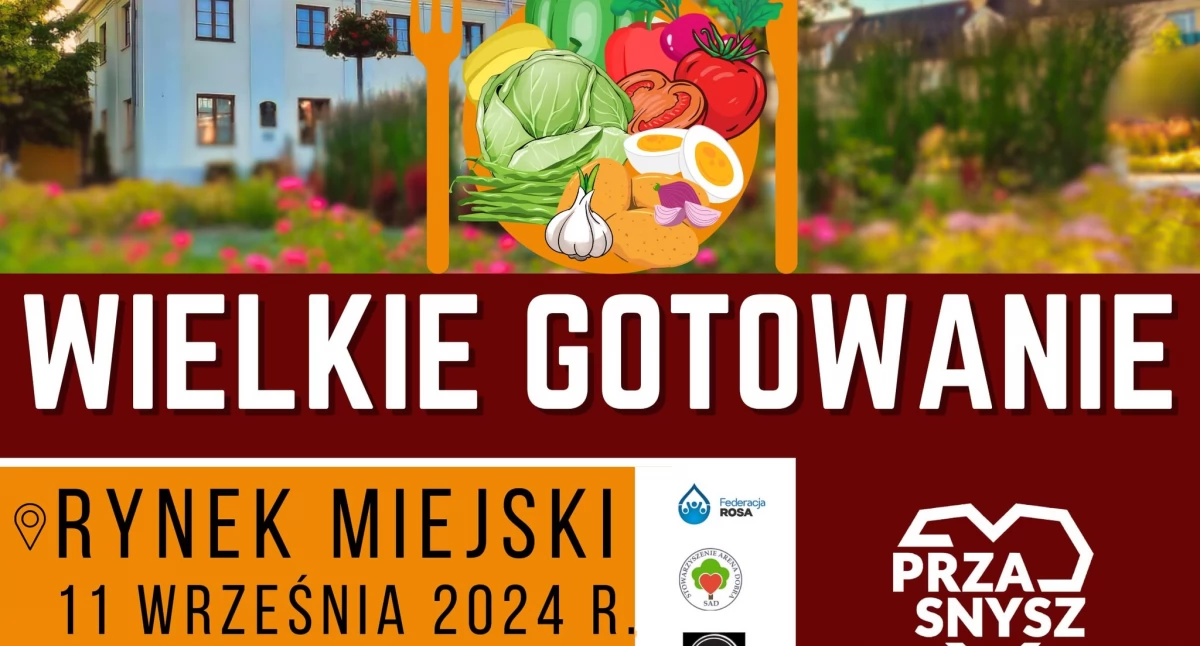 Wielkie Gotowanie na Rynku Miejskim w Przasnyszu