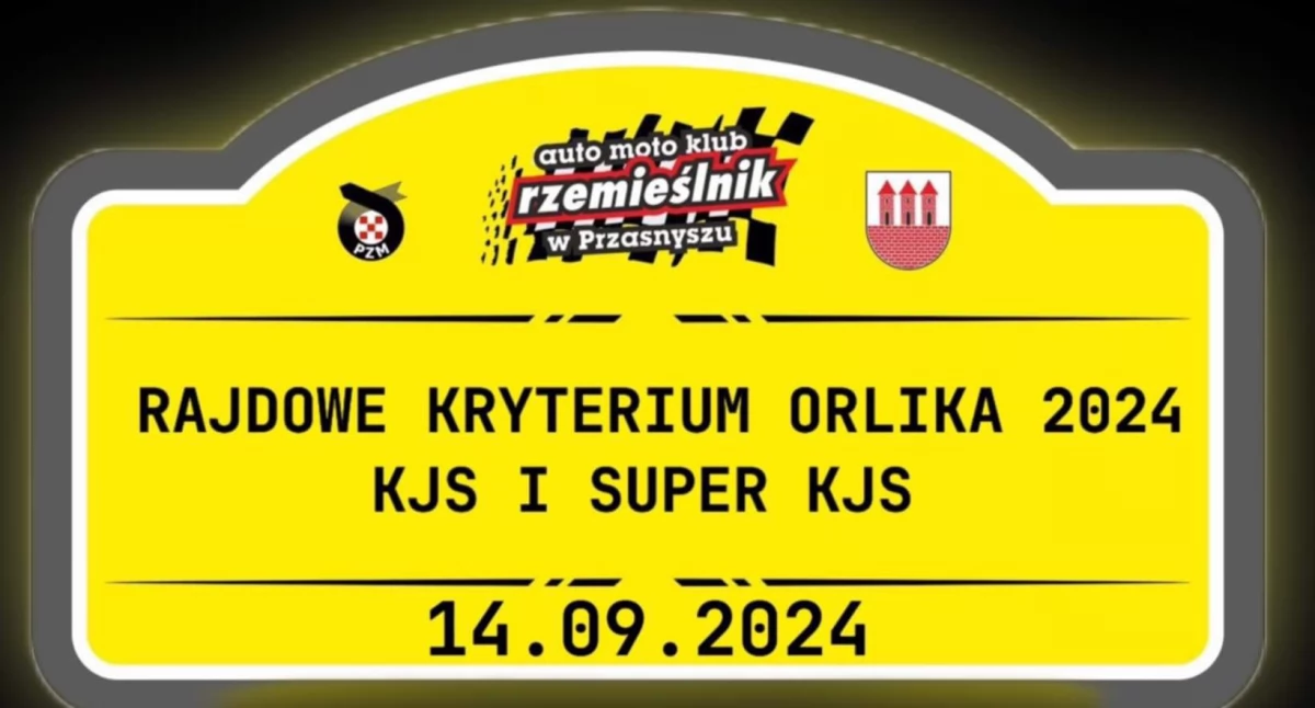 Rajdowe Kryterium Orlika 2024. Już za parę dni startuje jedyny w naszym regionie KJS I SKJS!