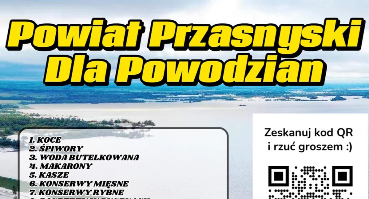 Powiat Przasnyski dla powodzian