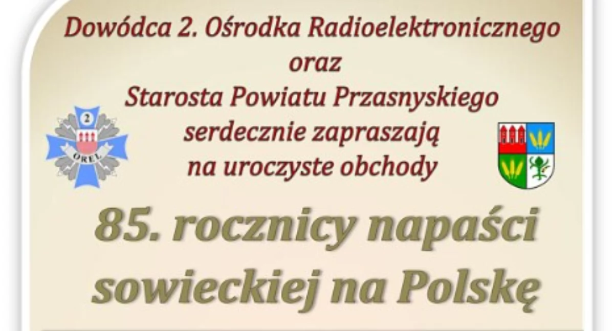 Uroczyste obchody 85. rocznicy napaści sowieckiej na Polskę