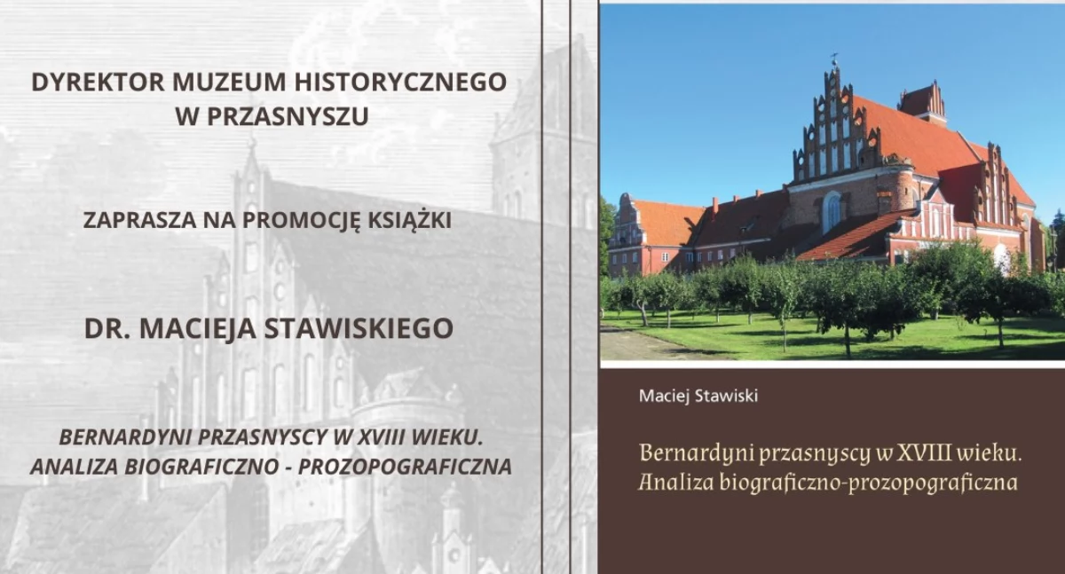 Promocja książki dr. Macieja Stawiskiego