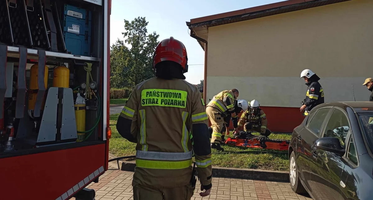 Ewakuacja w Krukowie
