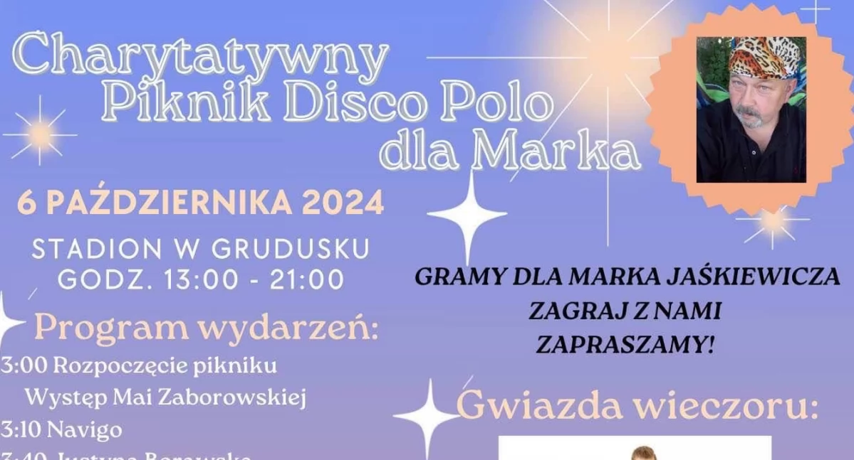 Charytatywny Piknik Disco Polo dla Marka
