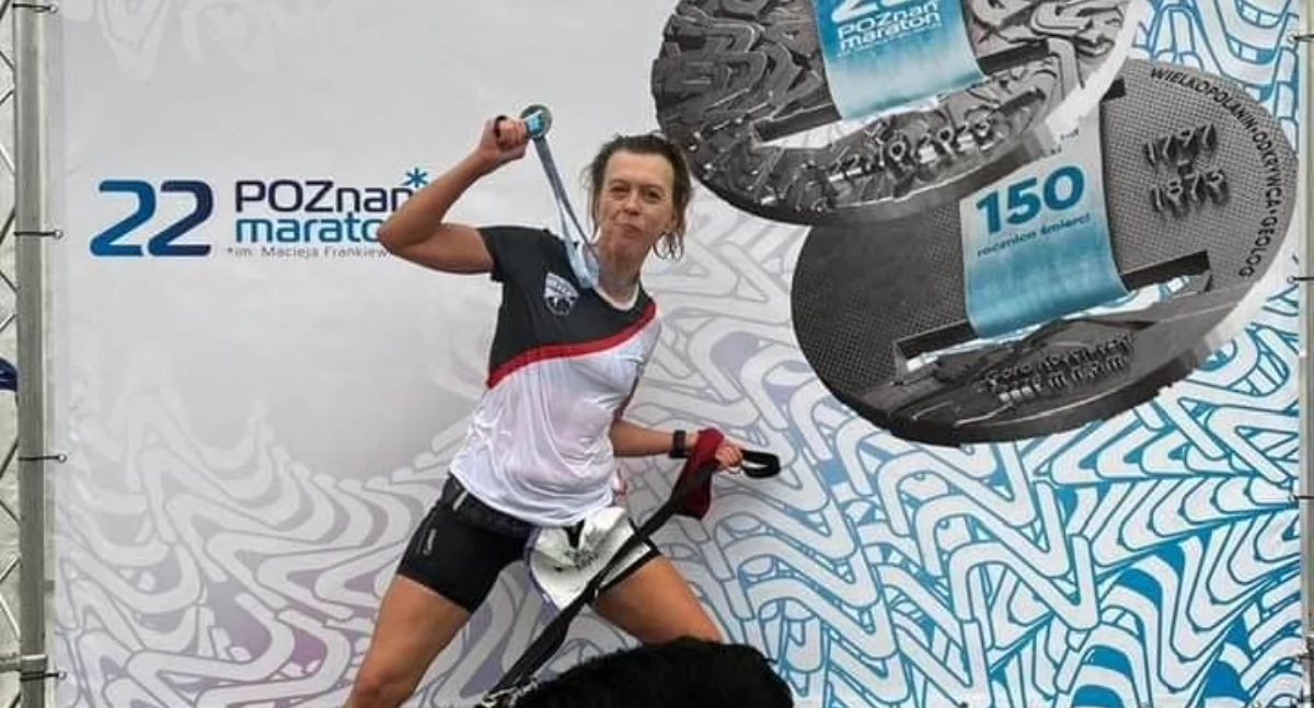 Edyta Sobierańska z koroną maratonów