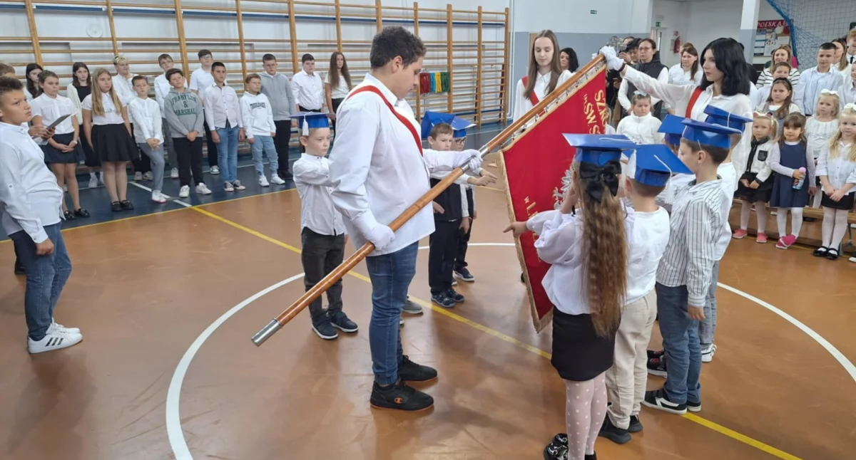 Pasowanie na ucznia w Lesznie