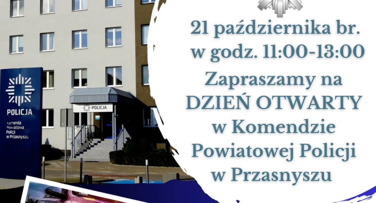 DZIEŃ OTWARTY w Komendzie Powiatowej Policji w Przasnyszu