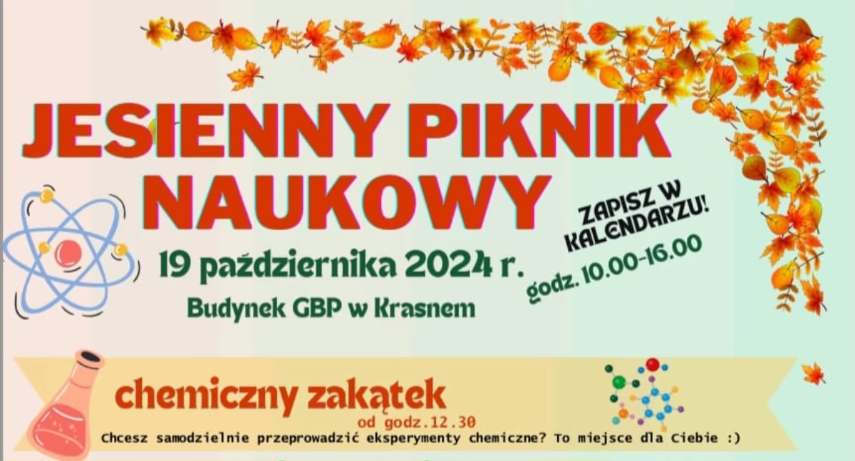 Jesienny Piknik Naukowy w Krasnem