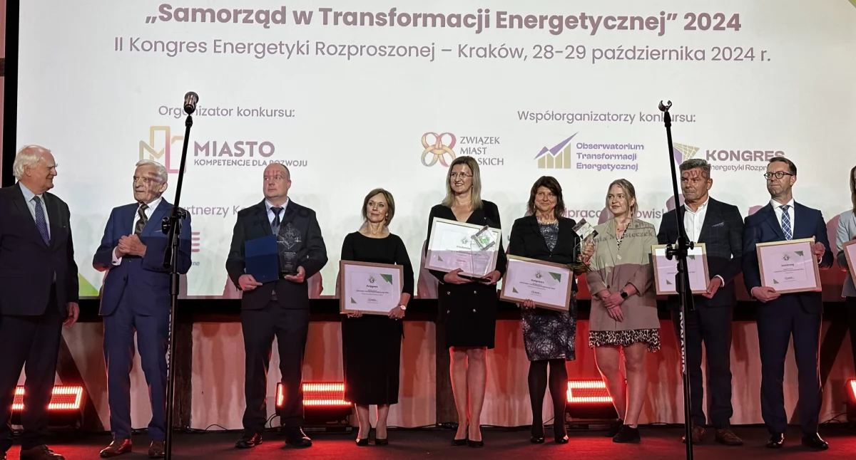 Ogólnopolska nagroda za transformację energetyczną trafiła do Ciechanowa