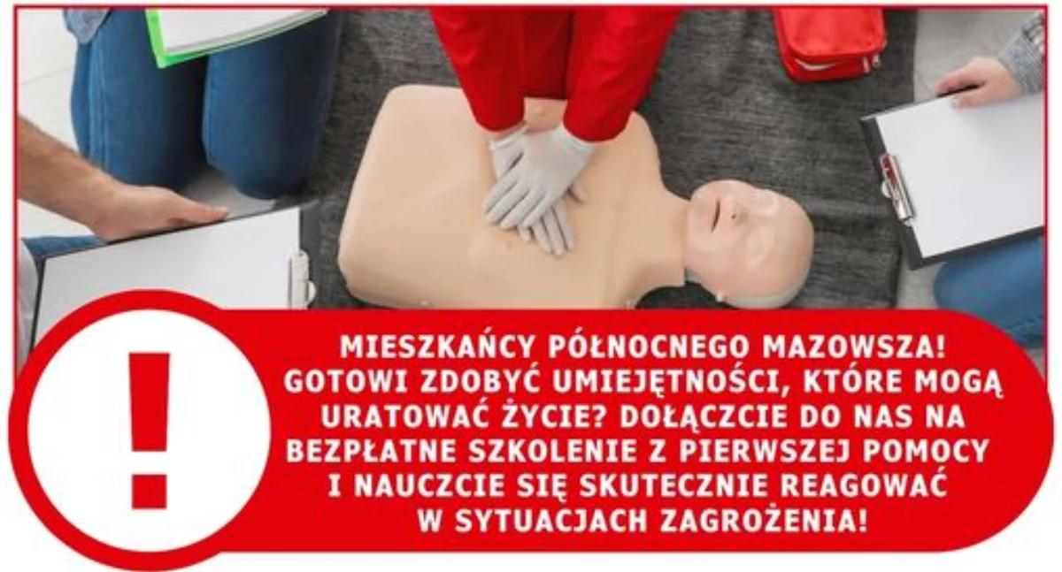 Bezpłatne szkolenie z pierwszej pomocy