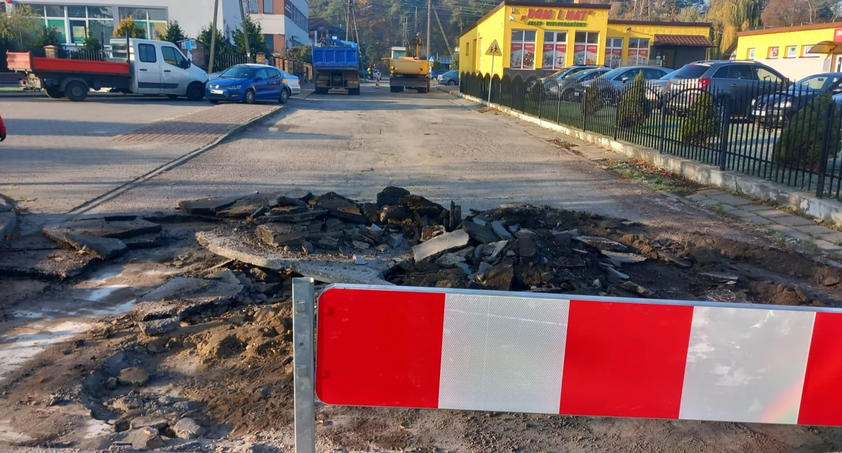 Krasne: Utrudnienia w ruchu drogowym