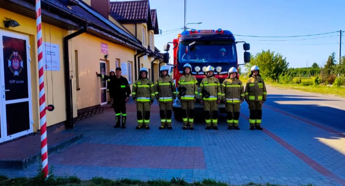 OSP w Lesznie włączona do Krajowego Systemu Ratowniczo-Gaśniczego