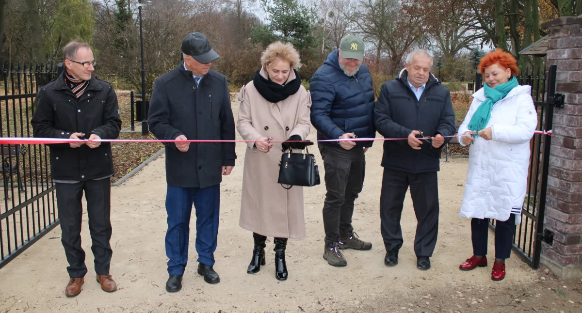 Park Podworskio w Lesznie oddany do użytku