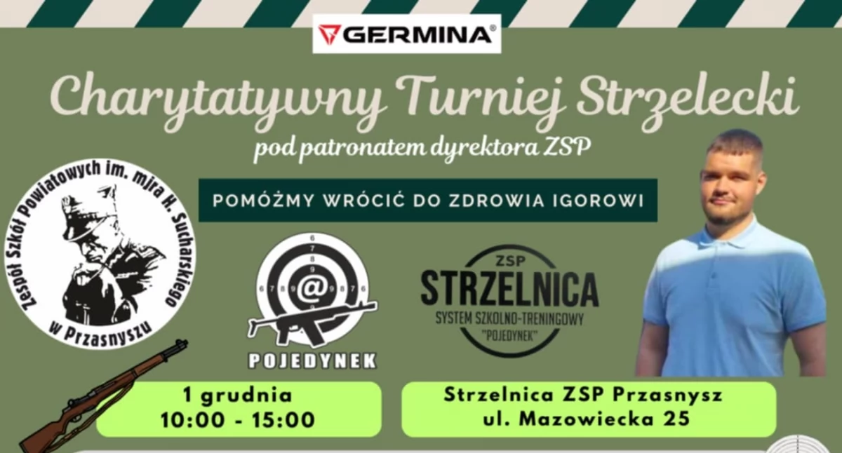 Charytatywny turniej strzelecki dla Igora