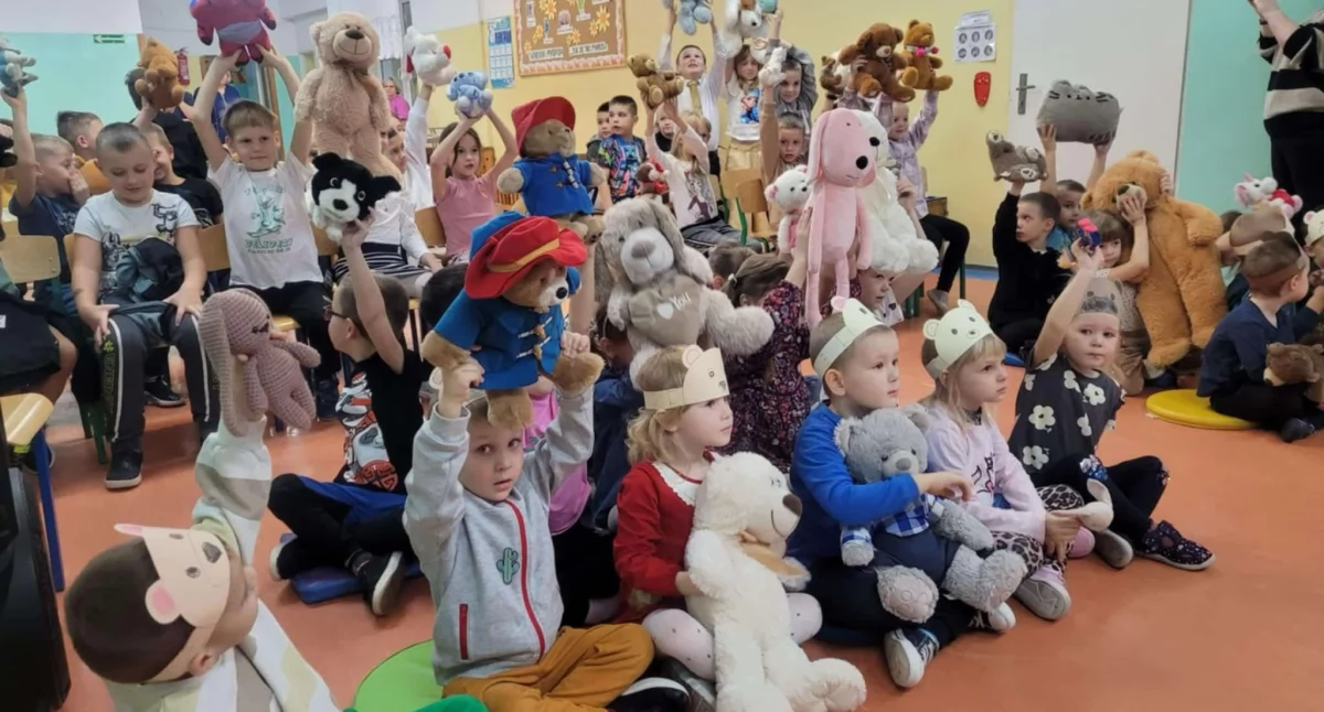 Dzień Misia w szkolnej Bibliotece w Bogatem
