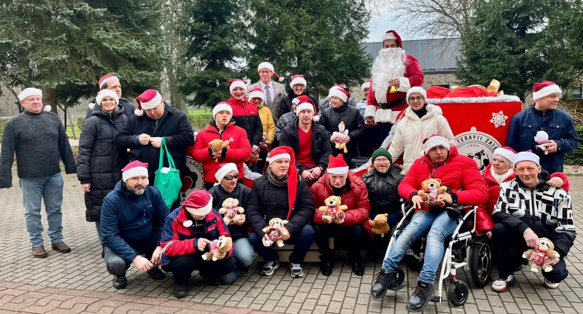 Mikołaj odwiedził Warsztat Terapii Zajęciowej przy DPS w Przasnyszu