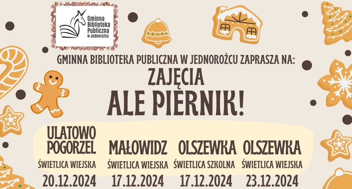 Warsztaty Ale piernik w Jednorożcu
