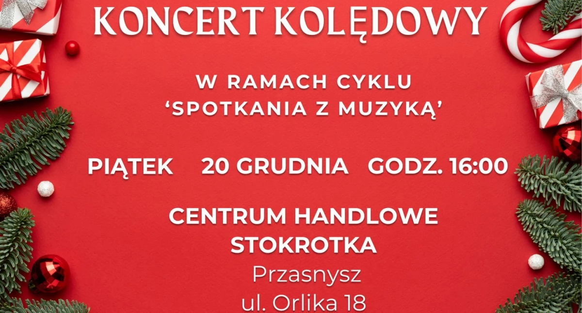 Koncert Kolęd w Galerii Stokrotka