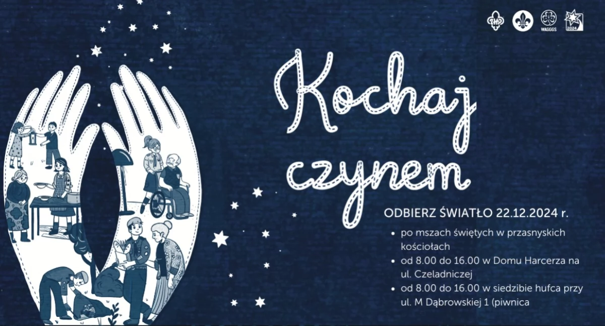 Już w niedzielę - odbierz Betlejemskie Światło Pokoju