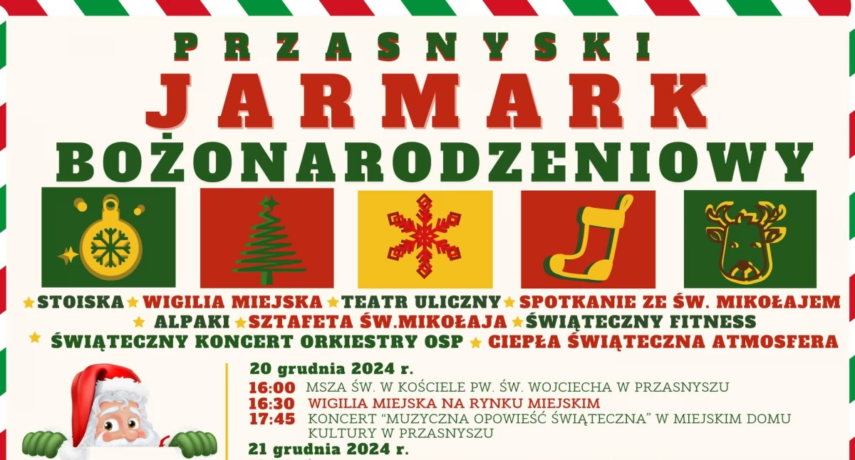 Przasnyski Jarmark Bożonarodzeniowy [Program]