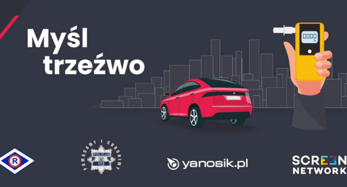 Kierowco - myśl trzeźwo. Ruszyła akcja informacyjno-edukacyjna