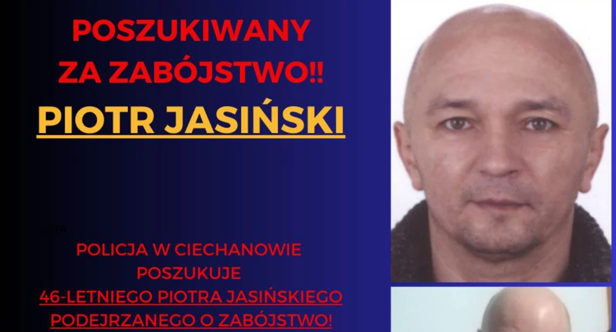 Poszukiwany podejrzany o zabójstwo