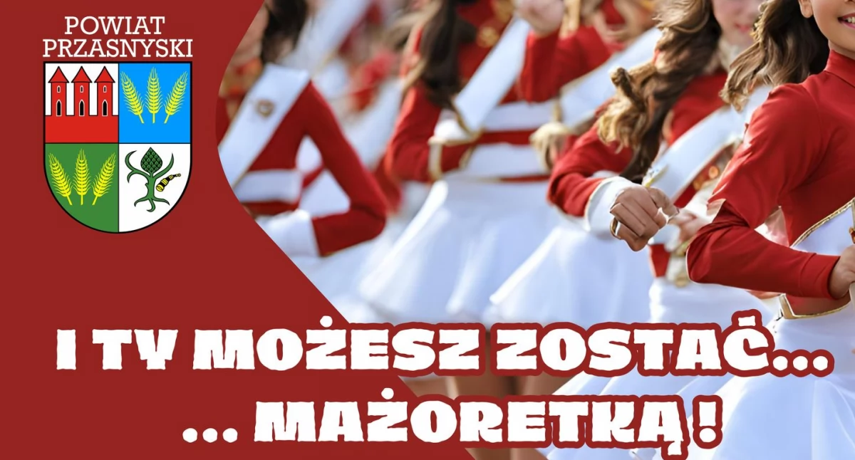 I TY możesz zostać Mażoretką. Ruszają bezpłatne zajęcia taneczno-ruchowe